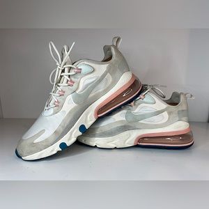 Nike Air Max 270 React White Ghost Aqua Phantom A04979-100 Women's Sz 10